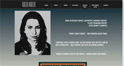 Desktop Screenshot of daliamalek.com